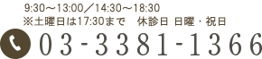 03-3381-1366